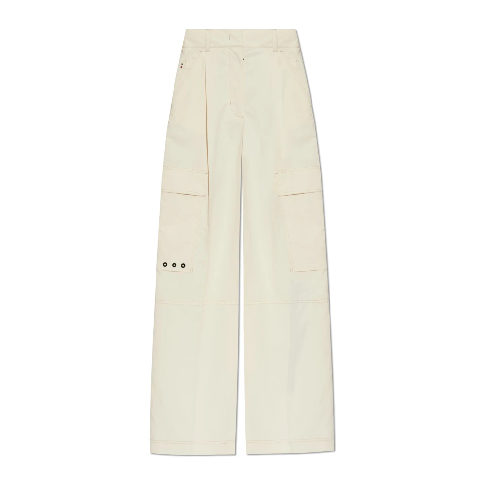 Trousers > Wide Trousers - - Moncler - Modalova