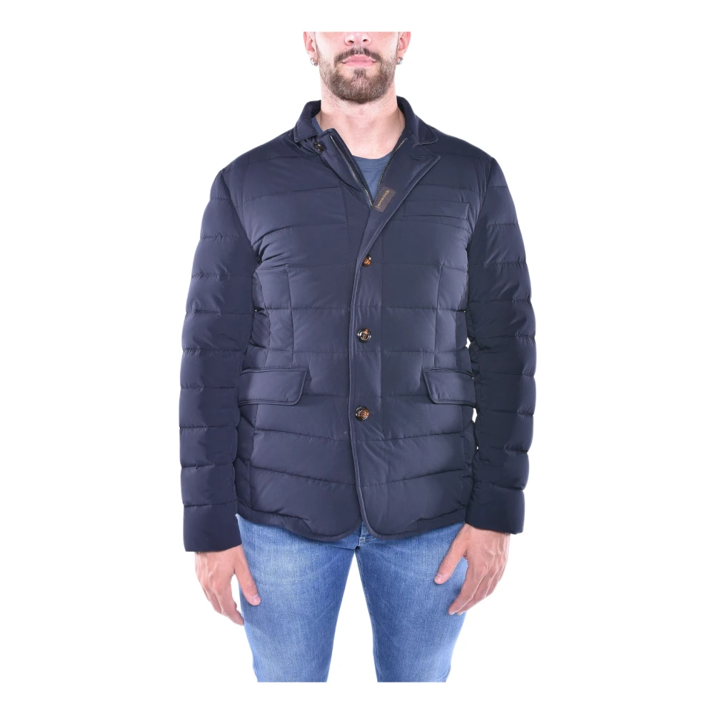 Moorer Uomo Blu Giacche, M, New,