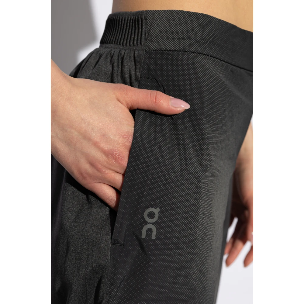 ON Running Trainingsbroek met logo Gray Dames
