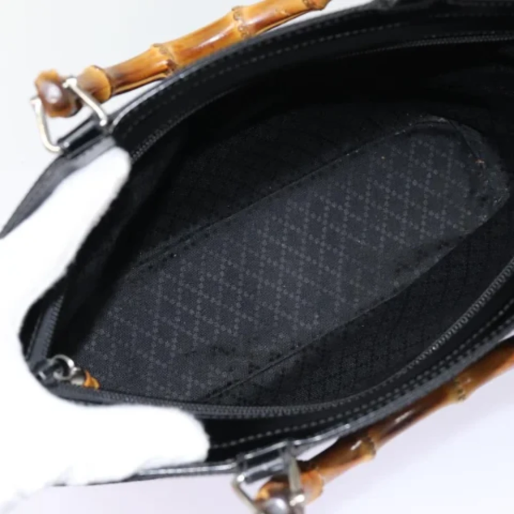 Gucci Vintage Pre-owned Fabric gucci-bags Black Dames