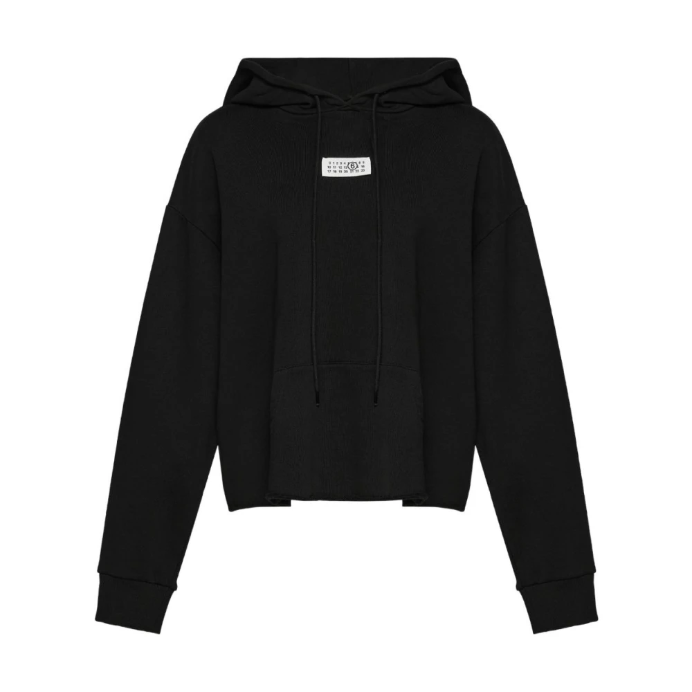 Mm6 Maison Margiela , Damen, Sweatshirts & Hoodies, Schwarzk, L 