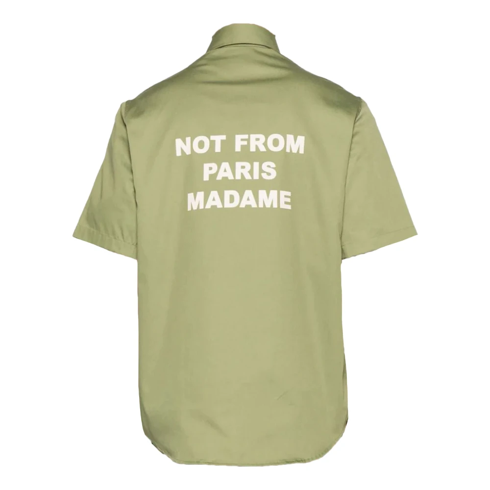Drole de Monsieur Blouses & Shirts Green Heren