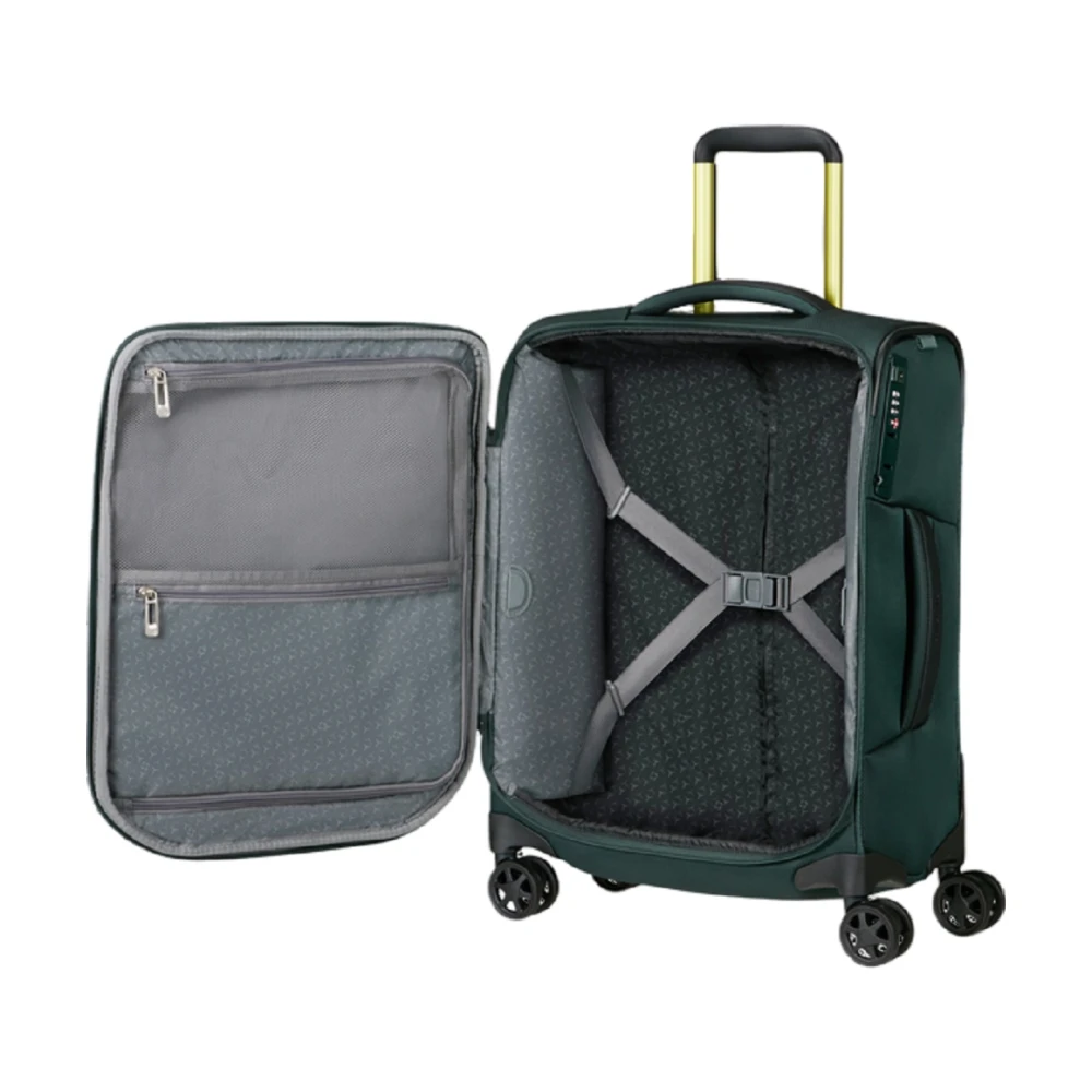 Samsonite Groene Trolley met gerecycled PET-stof Green Heren