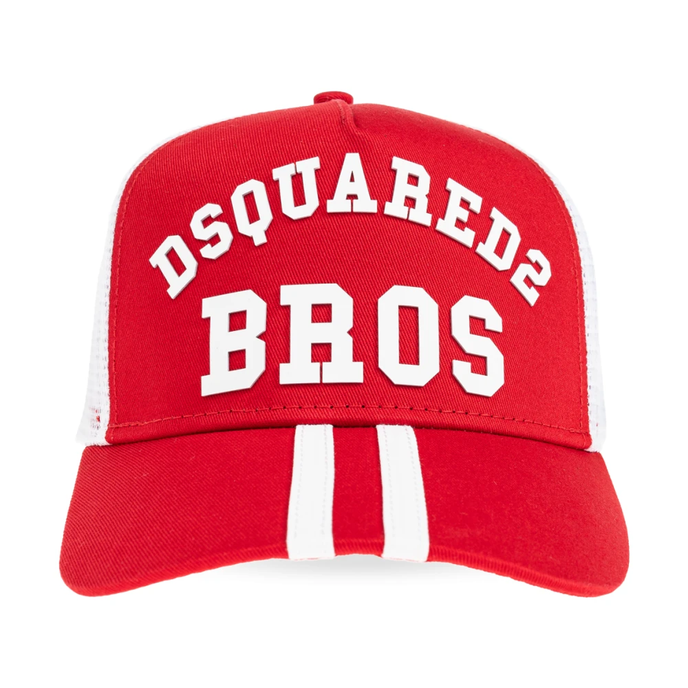 Dsquared2 Baseballpet Red Heren
