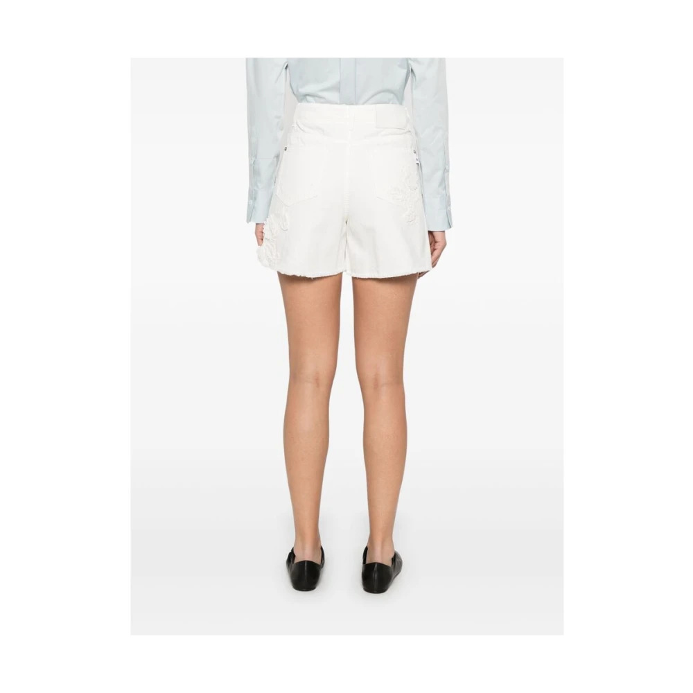 Ermanno Scervino Witte Klassieke Five-Pocket Jeans White Dames