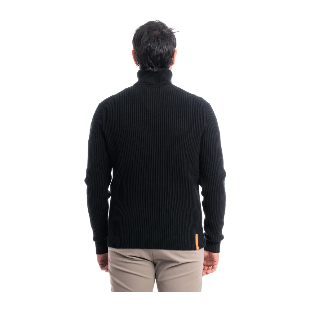 RRD Sailor Katoenen Gebreide Coltrui Black Heren