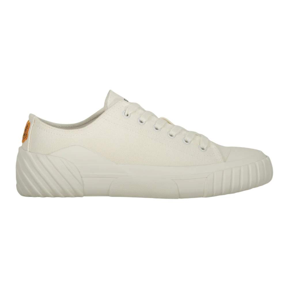 Kenzo Lågtopp Canvas Sneakers White, Dam