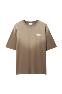 Handwriting Faded Oversize Tee