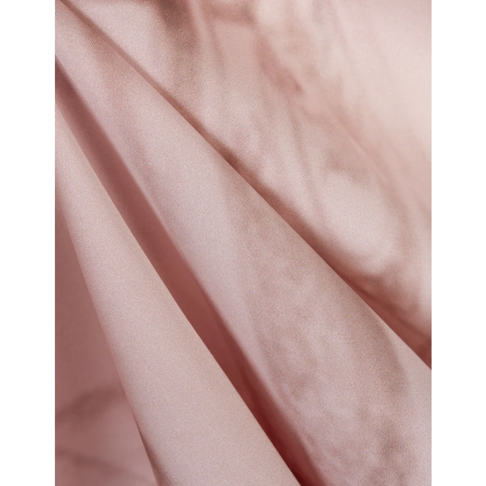Kiton Zijden Roze Elegant Sjaal Pink Dames