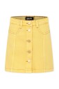 gele-casual-rok-met-drukknoopsluiting