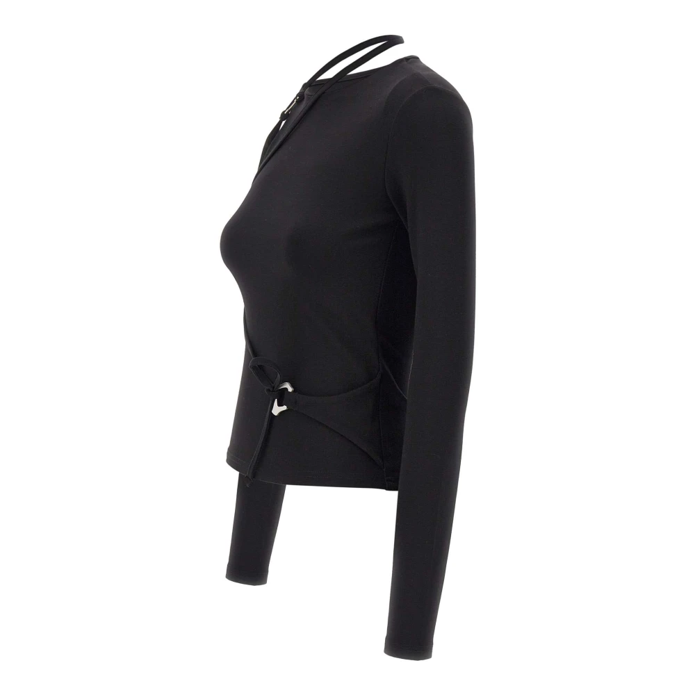 Heliot Emil Zwarte 'Etheria' Trui met Uitsparingen Black Dames
