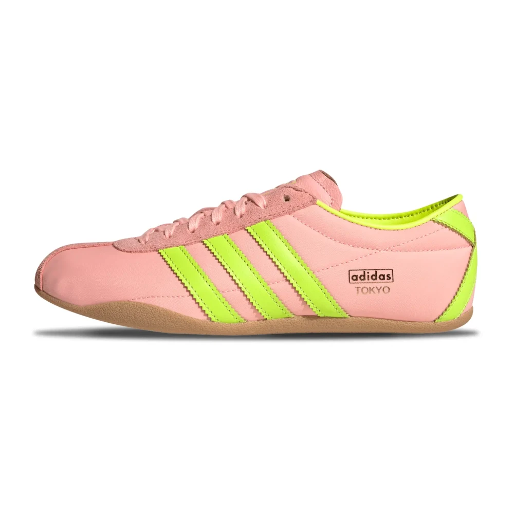 Adidas Women's Multicolor Skateboarding, 6 1/3 Uk, Retro Style Trainers Glow Pink Solar Yellow