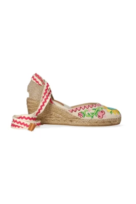 Flätad Jute Kil Sandaler