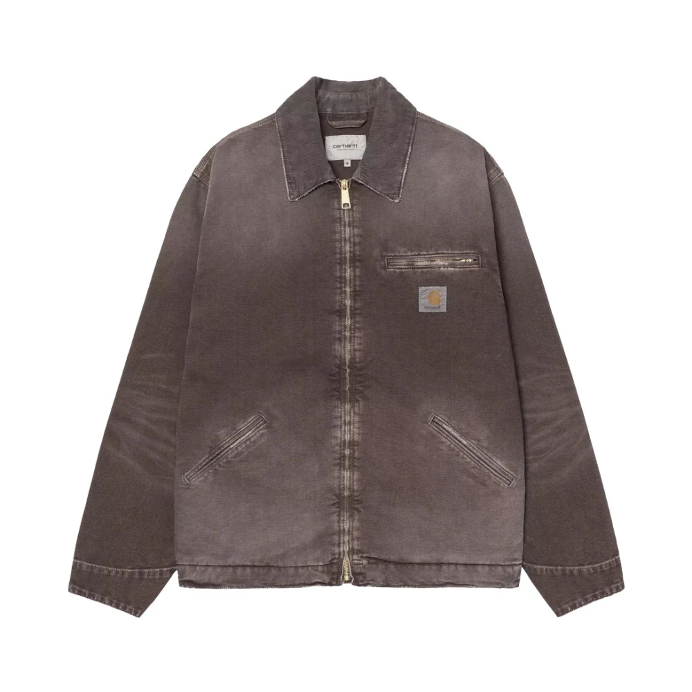Carhartt Wip Men's Brown Denim Jackets, L, Og Detroit Jacket