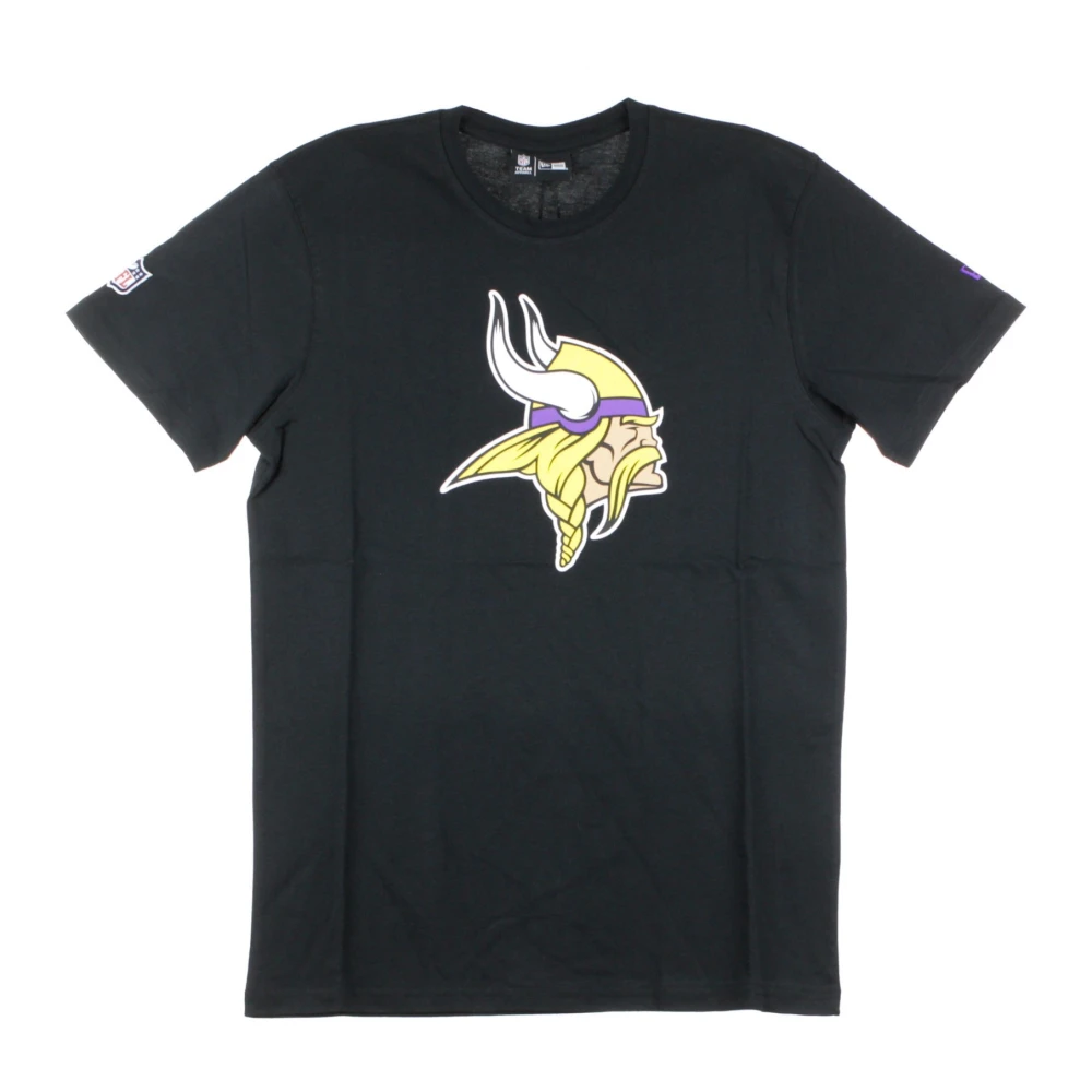 New Era Men's Black Nfl Team Logo Tee In