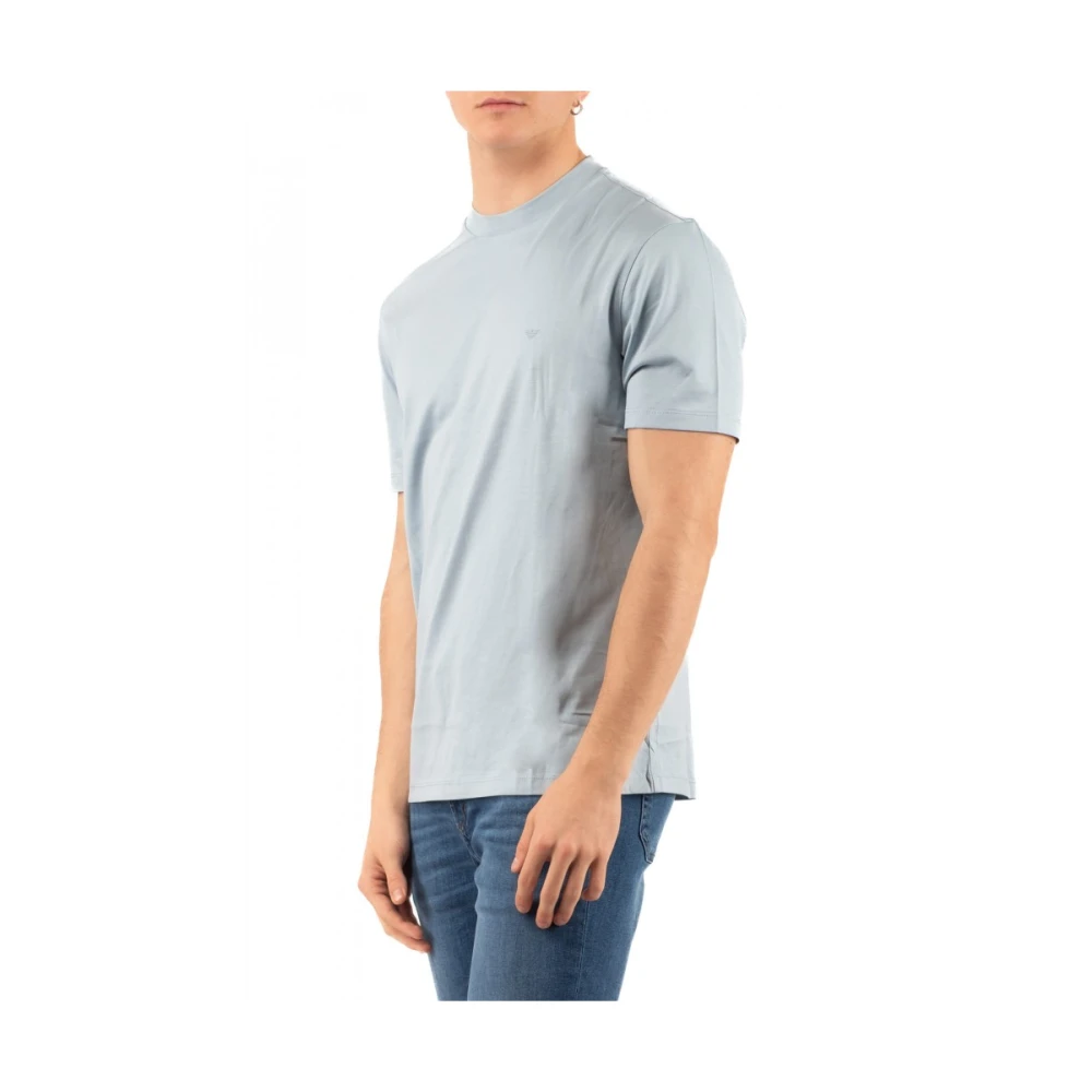 Emporio Armani Stijlvol T-shirt voor heren Blue Heren
