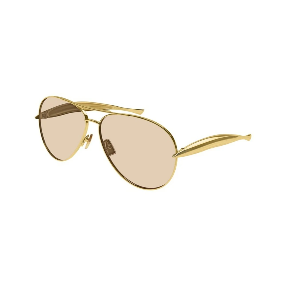 Bottega Veneta Unisex Yellow Sunglasses, 64 Mm, Authentic Stylish Glasses, Premium Quality!