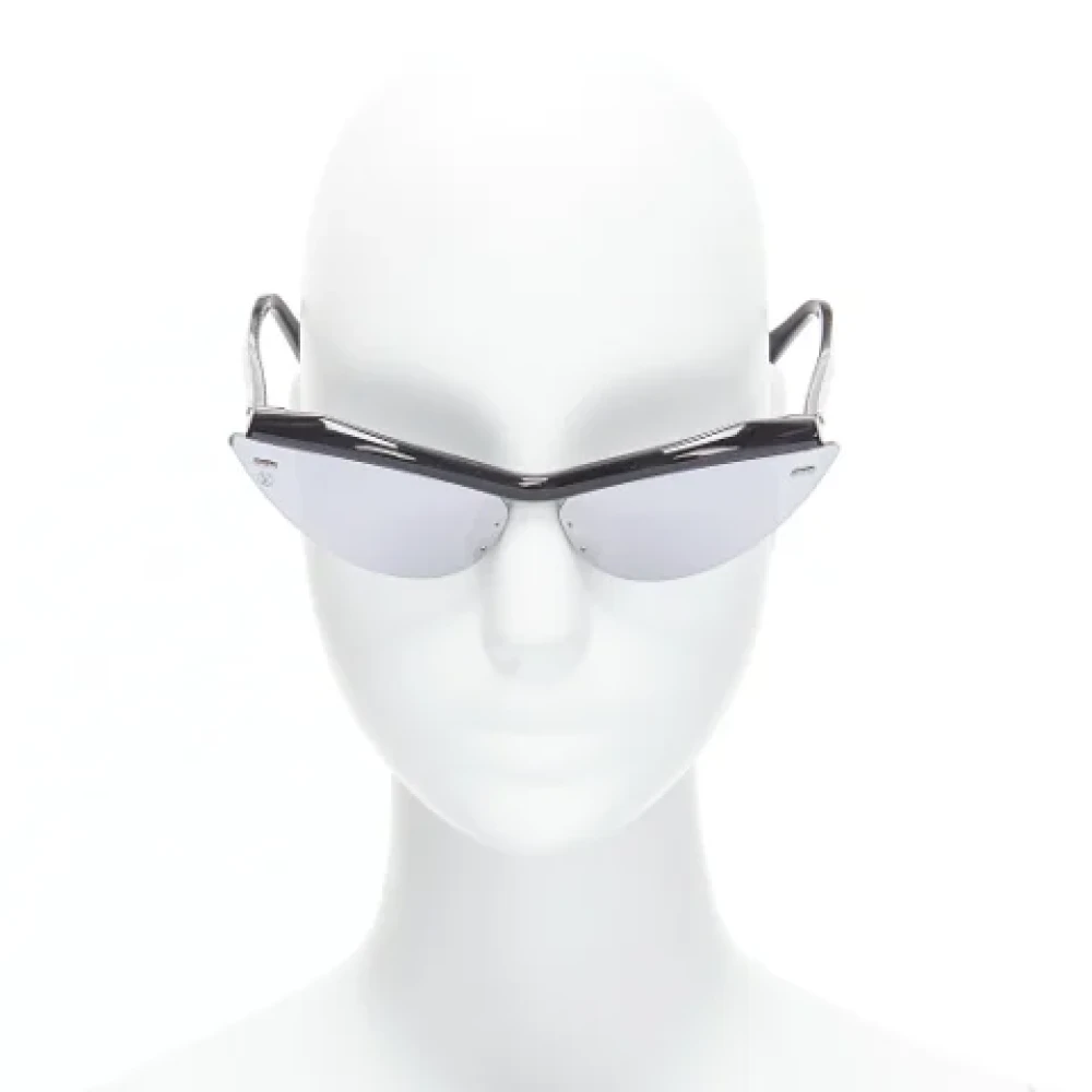Louis Vuitton Vintage Pre-owned Acetate sunglasses Black Dames