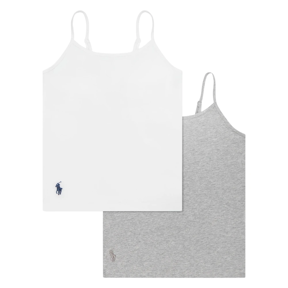 Ralph Lauren Multicolor Girls 2 Pack Camisole Set In Multicolour - Female - Kids Sleeveless Tops - 7 Y - Kids