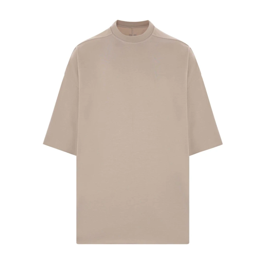 Rick Owens Beige Bomull Oversize T-shirt Beige, Herr