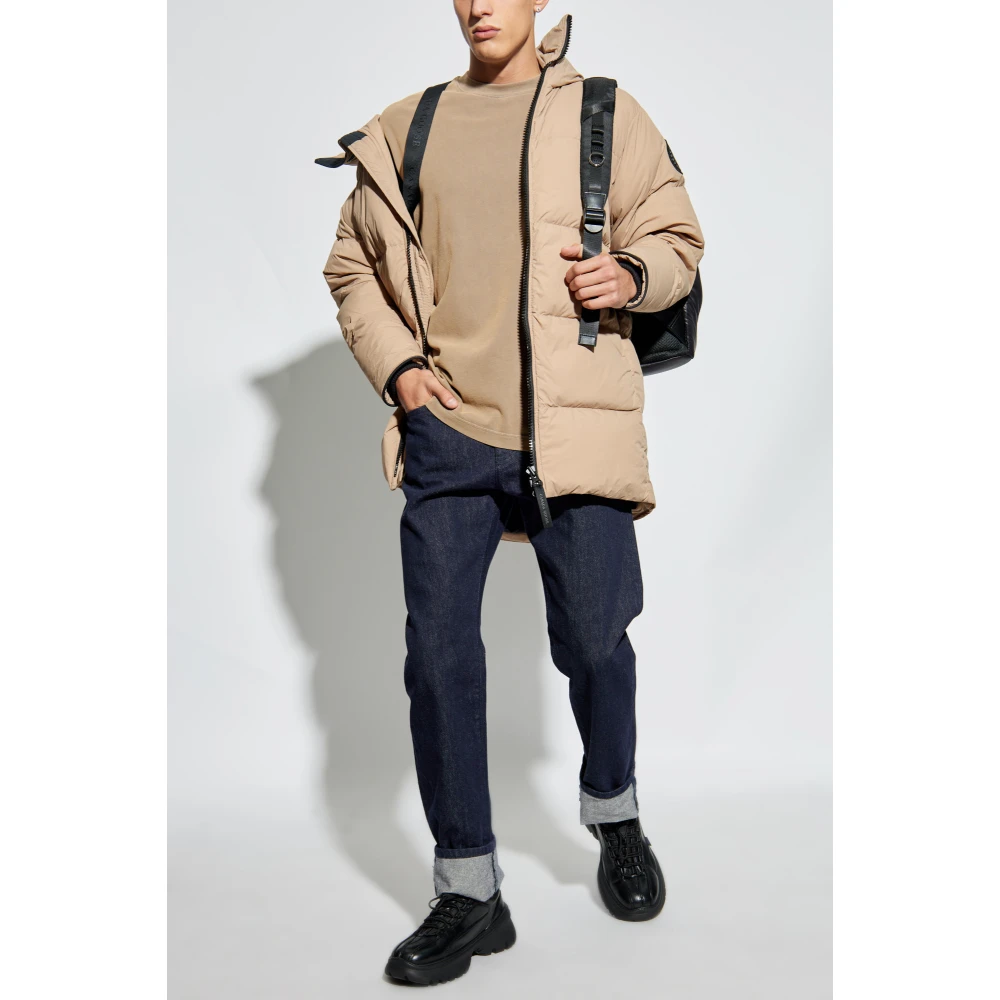 Canada Goose Donsjack Lawrence Beige Heren