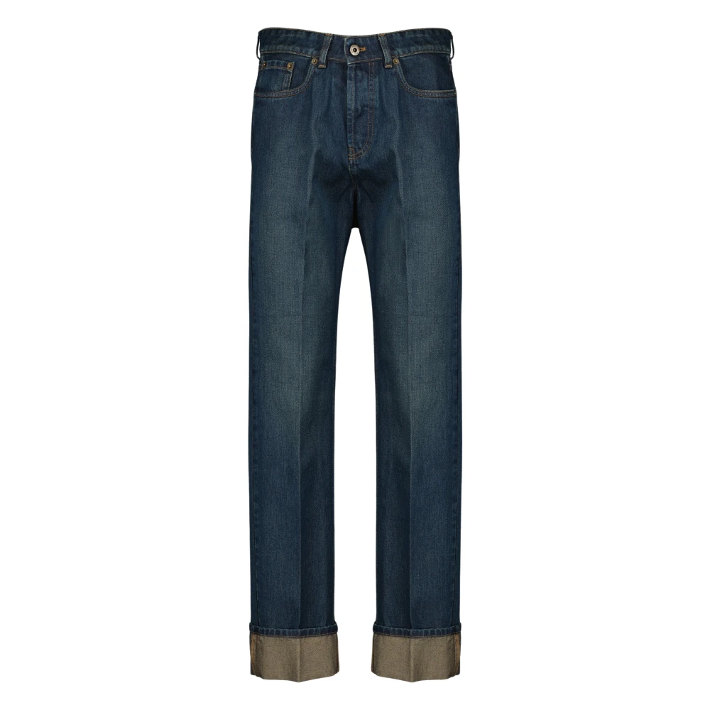 Miu Miu Women's Blue Straight Jeans - Straight Fit Jeans - W27 - Jeans
