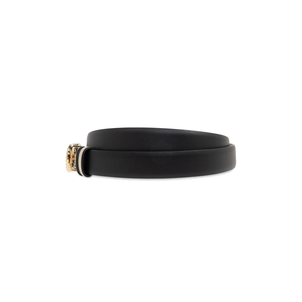 Salvatore Ferragamo Omkeerbare riem Black Dames