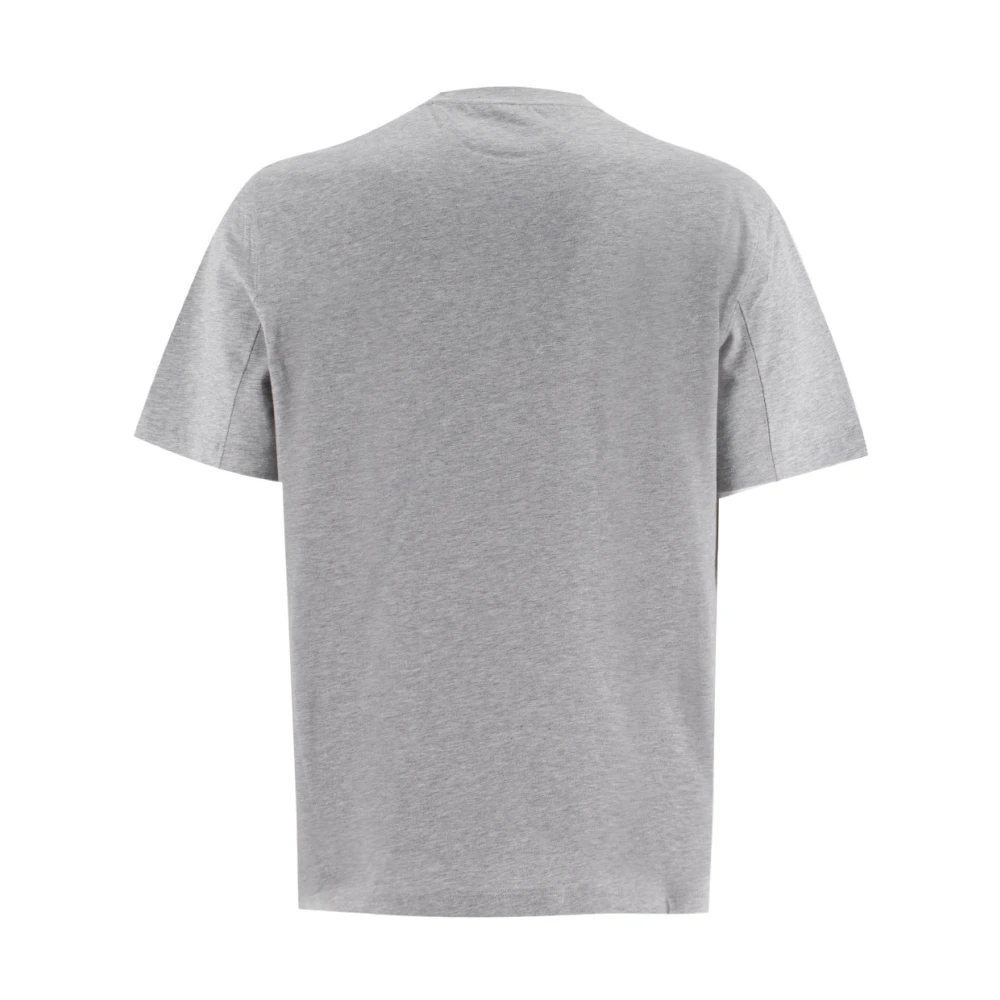 BRUNELLO CUCINELLI Seizoensprint Crew-Neck T-Shirt Gray Heren