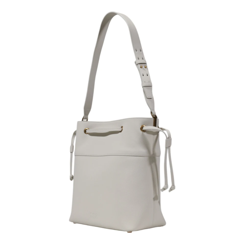 pinko Leren Dames Collectie Tas White Dames
