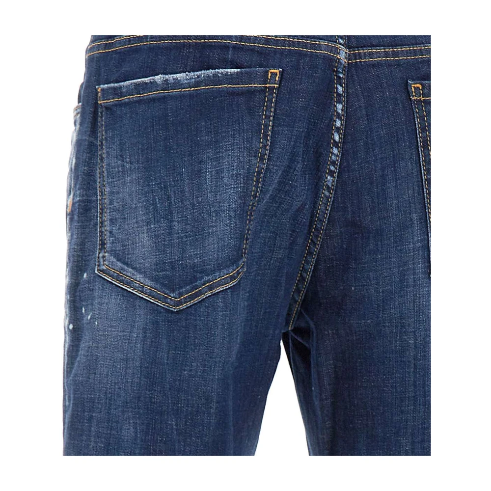 Dsquared2 Stijlvolle Jeans voor Mannen Blue Heren