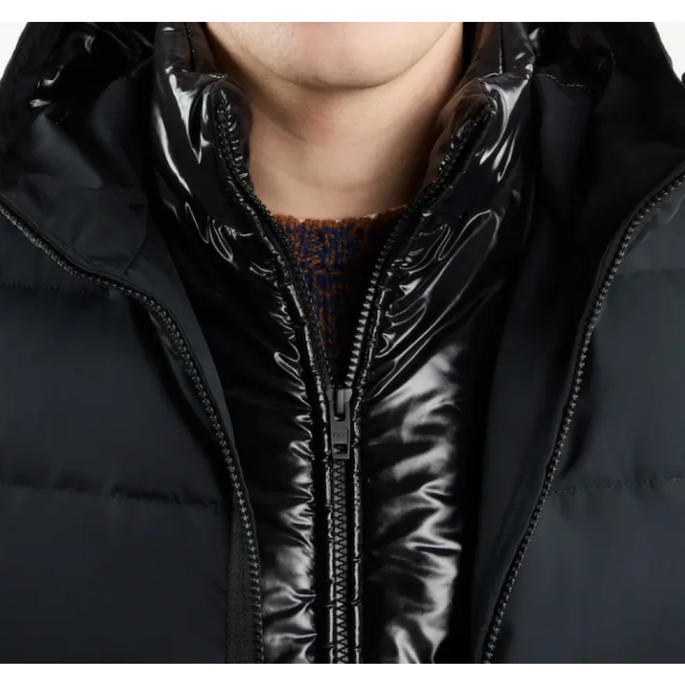 Fay Blauwe Dubbele Voorkant Pufferjas Blue Heren