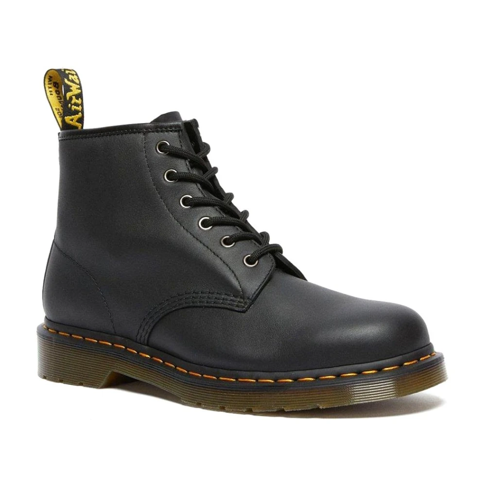 Dr. Martens Black Lace-Up Boots, Male, 11 Uk, Lace-Up Boot