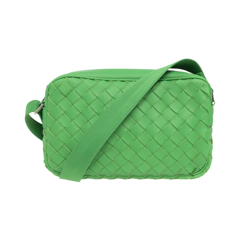 Bottega Veneta Clic Hidrology Small shoulder bag Green, Herr