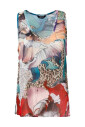 bloemen-chiffon-print-t-shirt