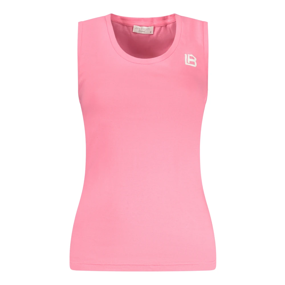 Laura Biagiotti Kvinno Rosa Toppar Dam, S, Tank Top