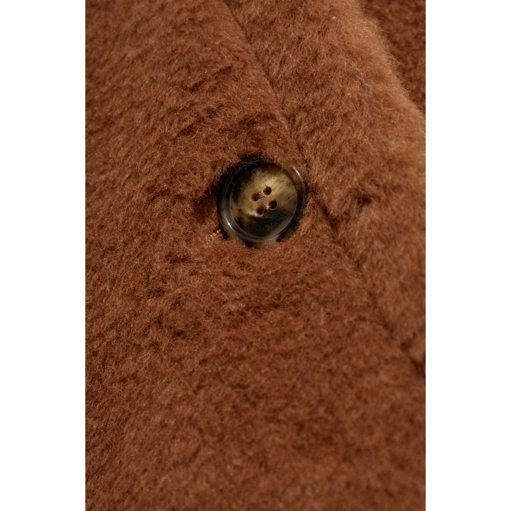Max Mara Bont poncho Tenebre Brown Dames
