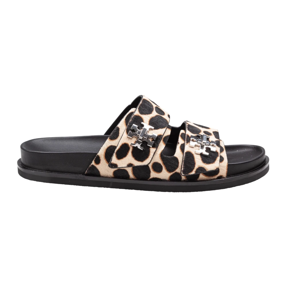 Tory Burch Women's Multicolor Sliders, 3 Uk, Turnlock Sport Slide