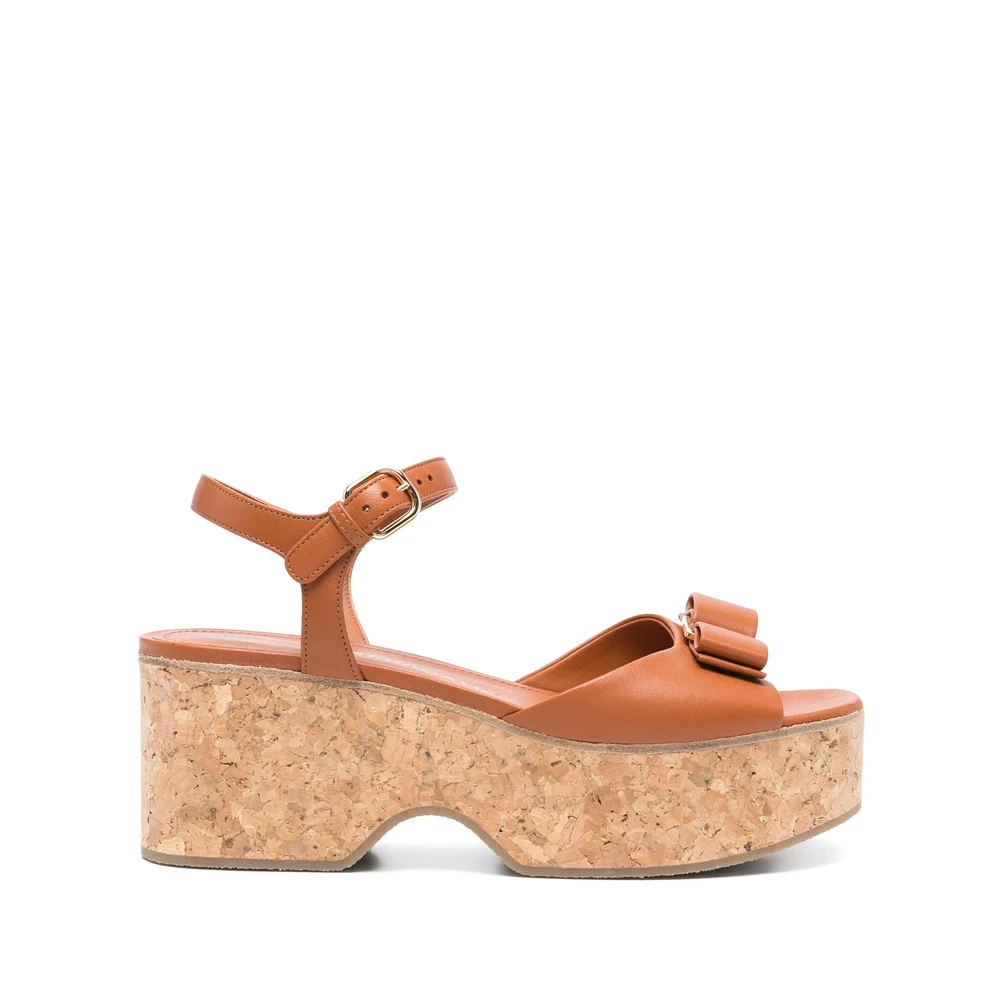 Shoes > Heels > Wedges - - Ferragamo - Modalova
