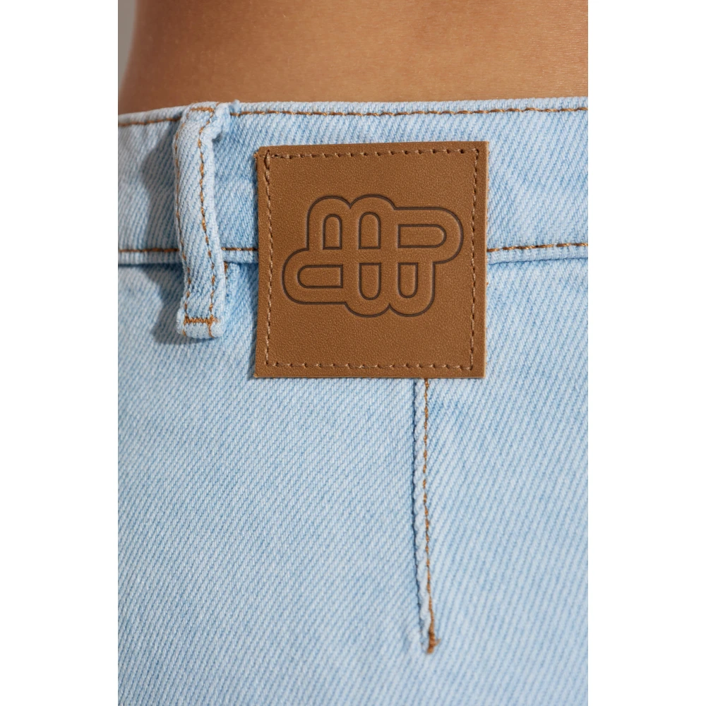 Munthe Tuxya denim rok Blue Dames
