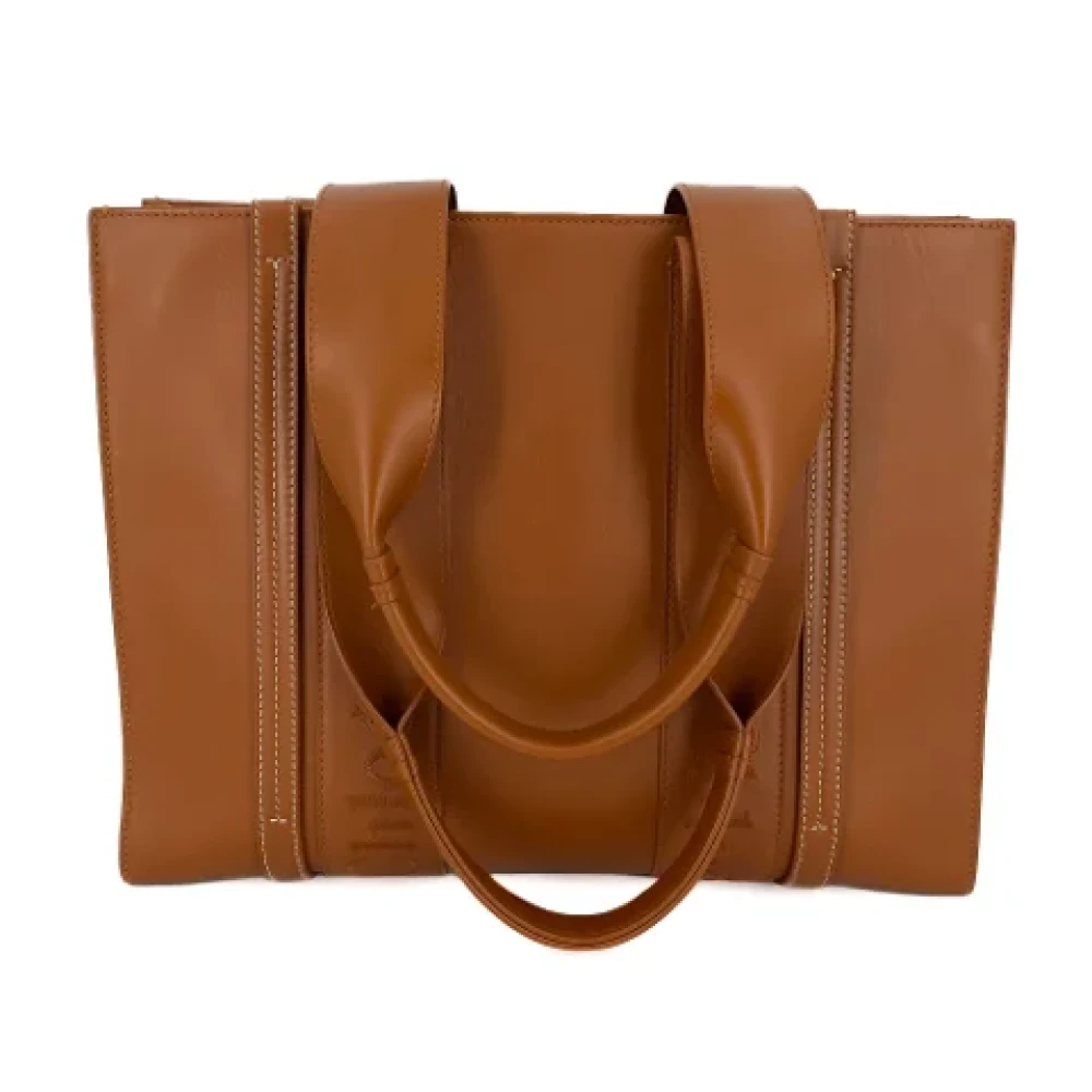 Chloé Pre-owned Leather handbags Brown Dames