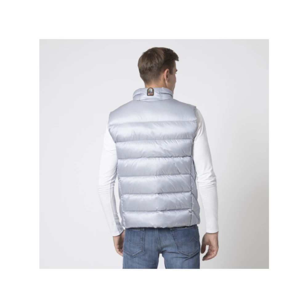 Parajumpers Gewatteerd mouwloos jack Grijs-Zilver Jeordie Gray Heren