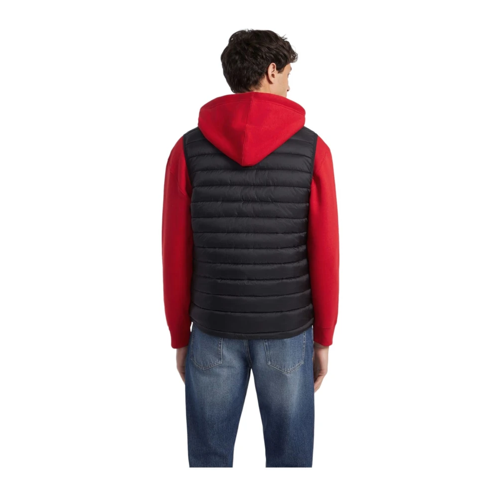 Guess Stijlvolle Mouwloze Jas voor Mannen Black Heren