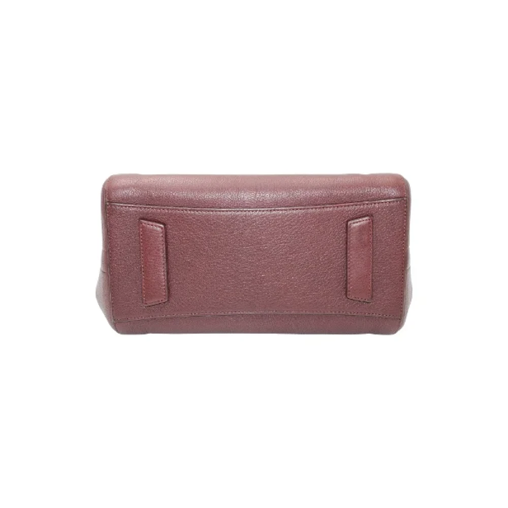 Givenchy Pre-owned Leather handbags Brown Dames