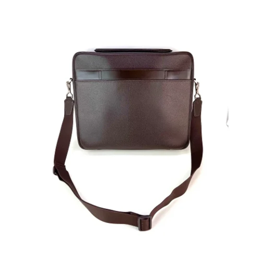 Louis Vuitton Vintage Pre-owned Leather briefcases Brown Dames