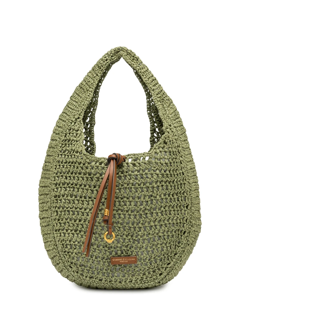 Gianni Chiarini Women's Green Shoulder Bags, One Size, Handbags