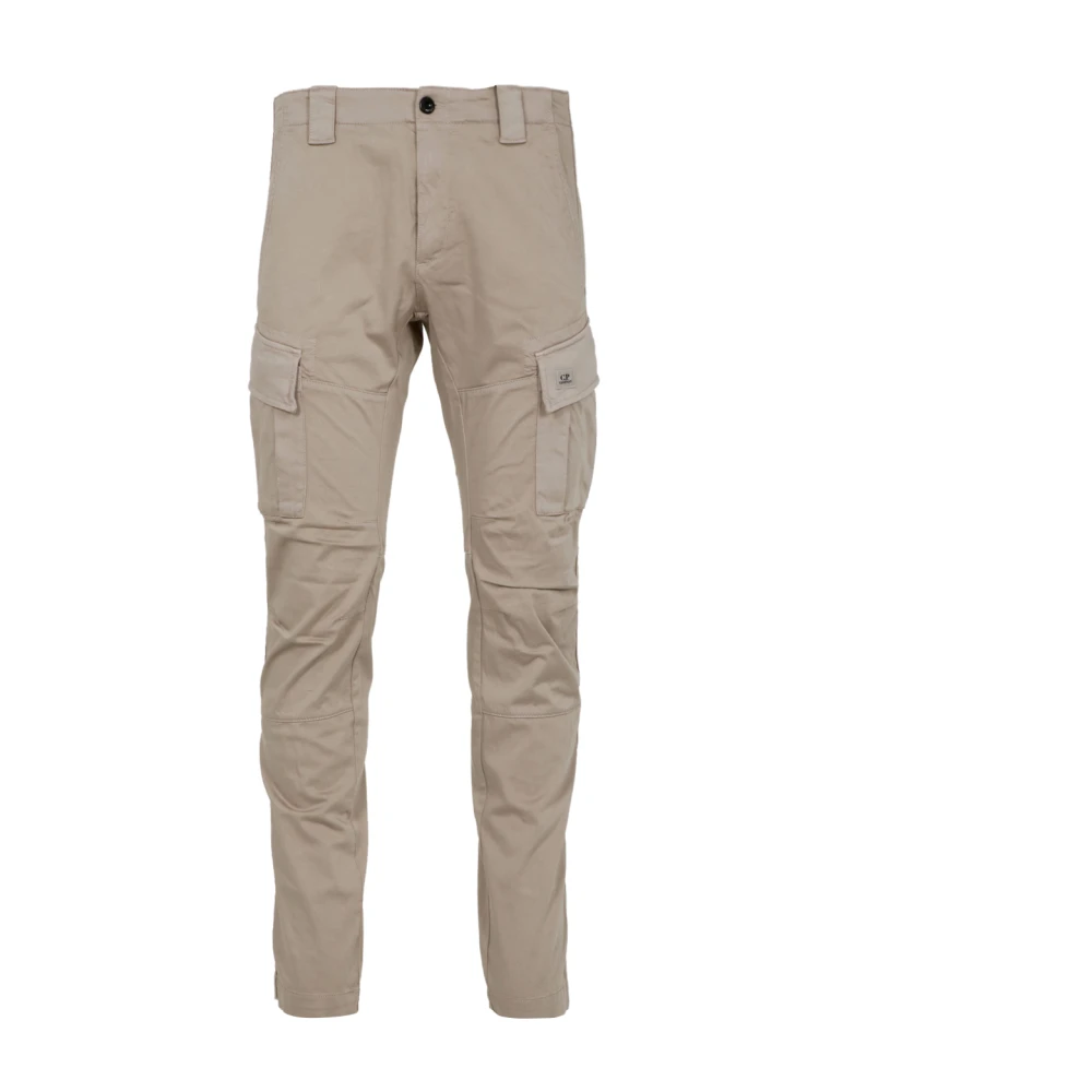 C.P. Company Cargo Katoenen Broek met Zakken Green Heren