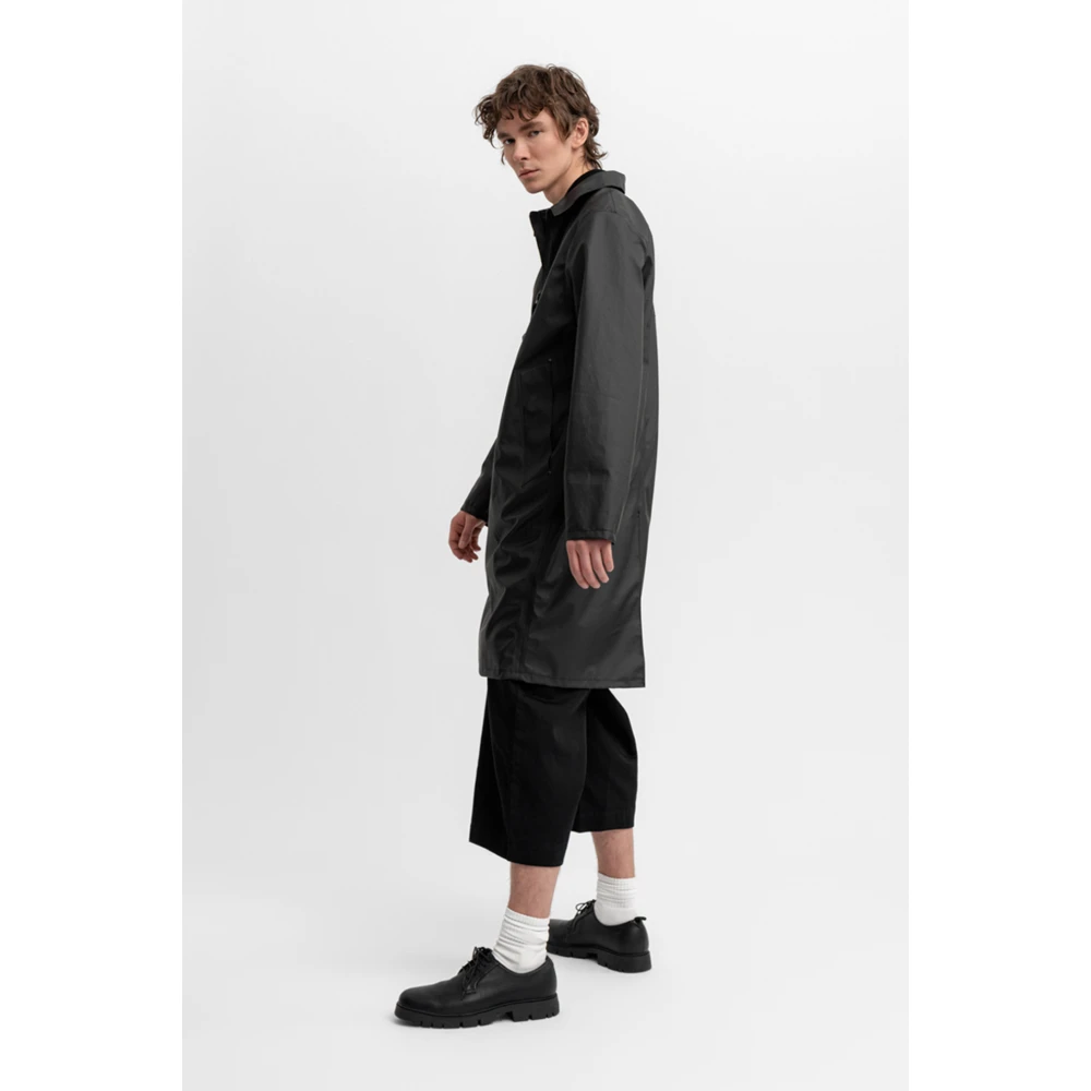 Stutterheim Lichtgewicht Waterdichte Parka Black Dames