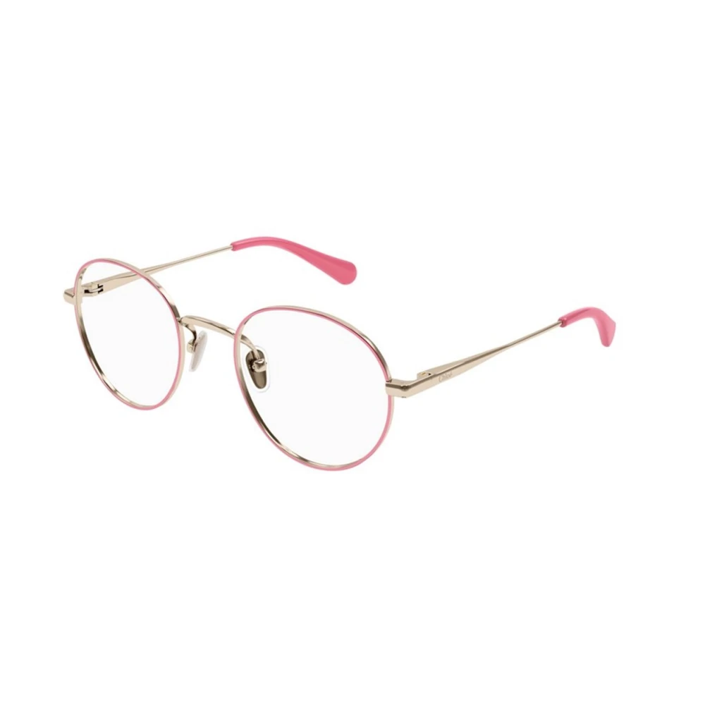 Chloé Roze Montuur Zonnebril Cc0024O 004 Pink Dames