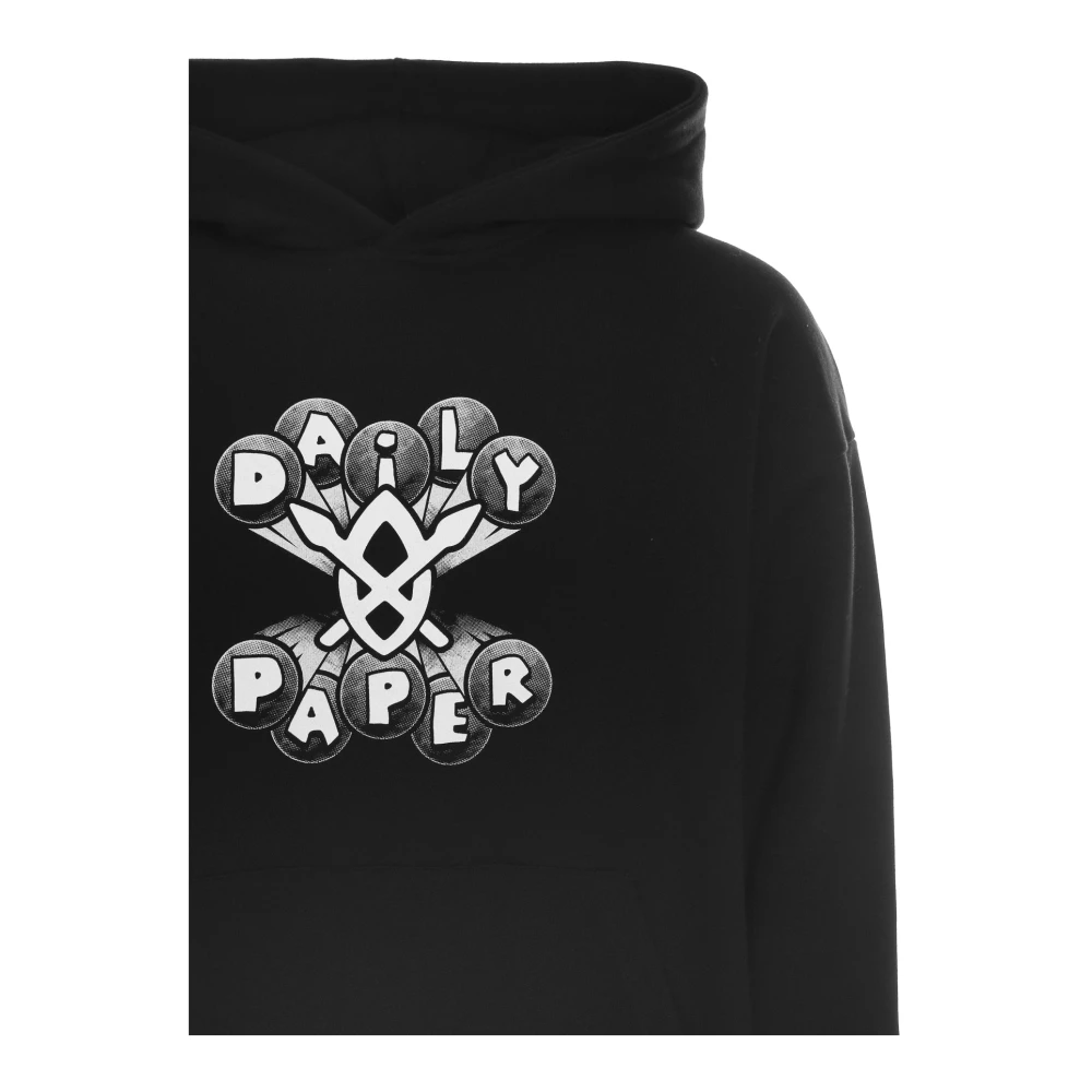 Daily Paper Hoodies Black Heren