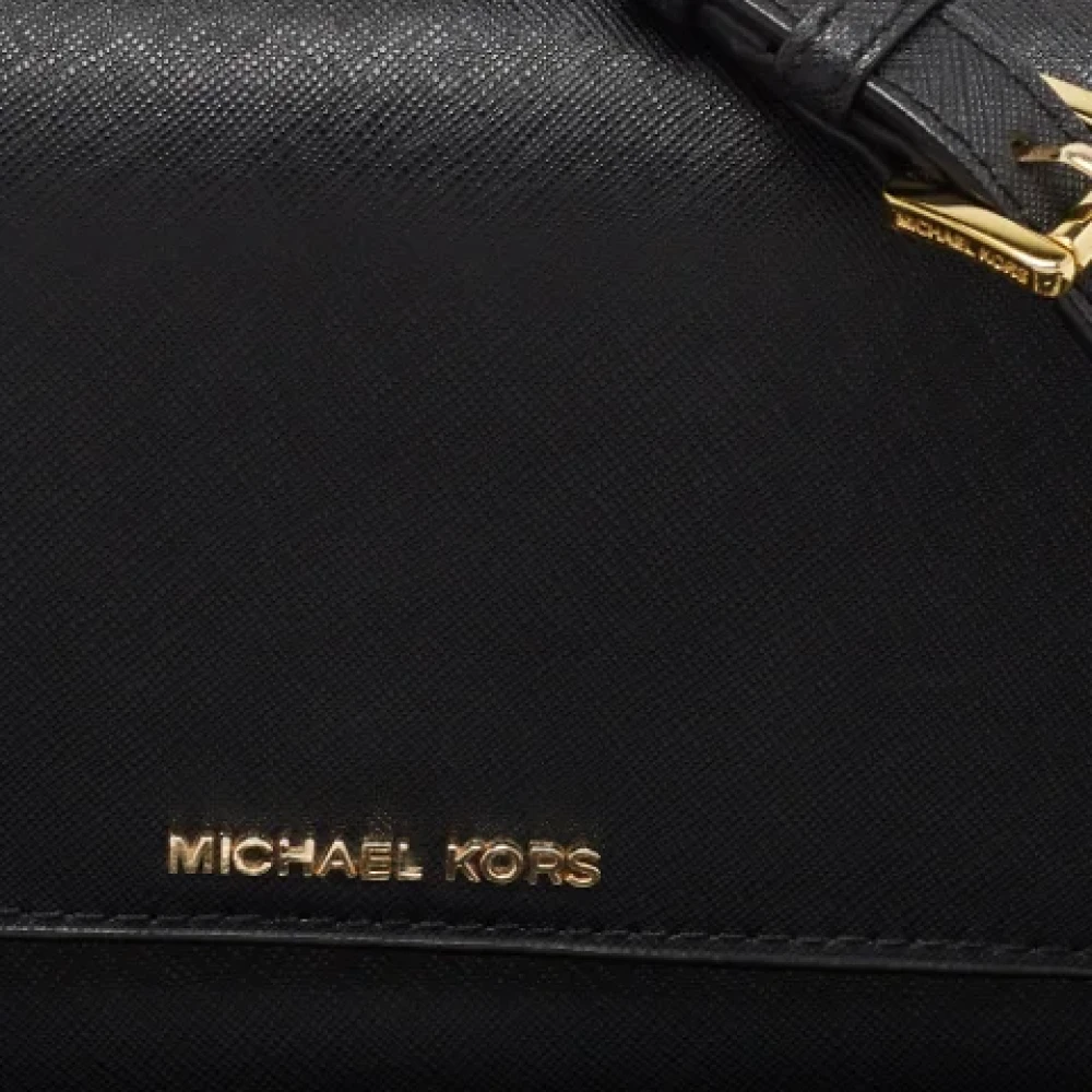 Michael Kors Pre-owned Leather shoulder-bags Black Dames